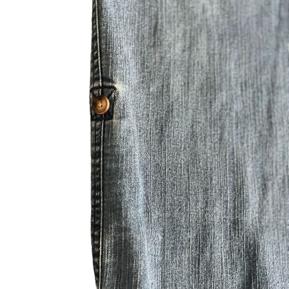 White Stag Jeans Women's Size 14 Blue Capris Adjust Stretch Denim Casual… - Picture 7 of 16